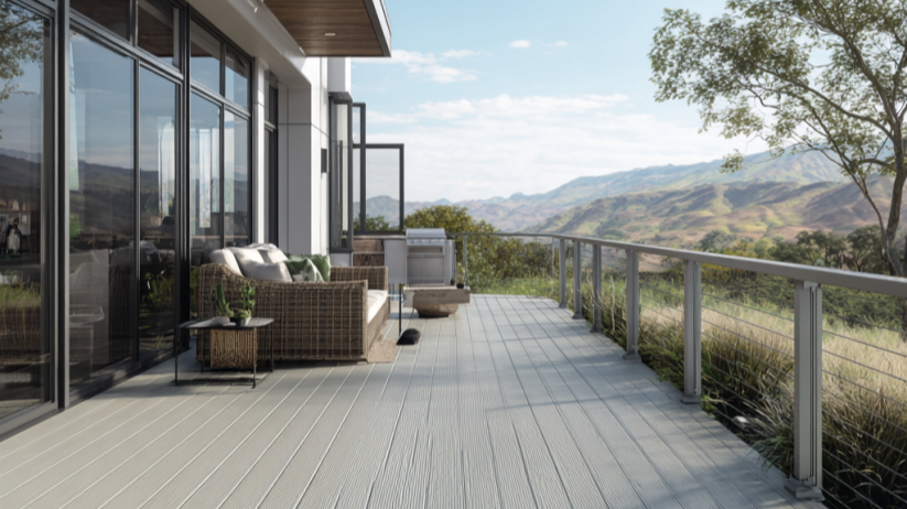 Duradek vinyl decking in Minnesota