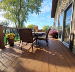 Duradek waterproof vinyl decking