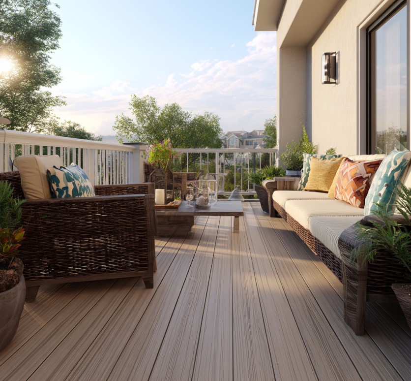 outdoor vinyl decking