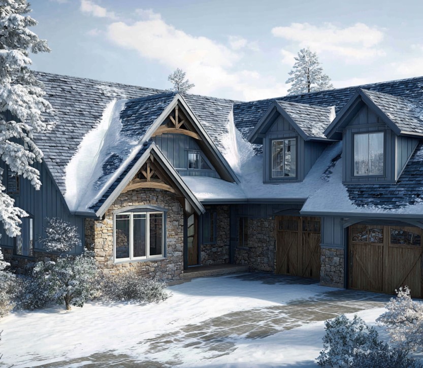 winter roof installation in Minnesota